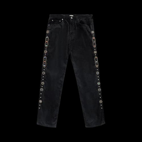 Kapital 14W Heavy Corduroy Napped Lining 5P Monkey Cisco 'Black'