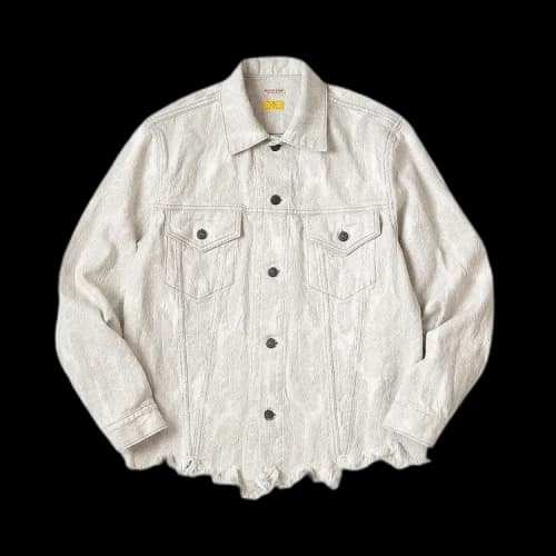 Kapital 12oz Feather Denim 3rd Jacket 'White'