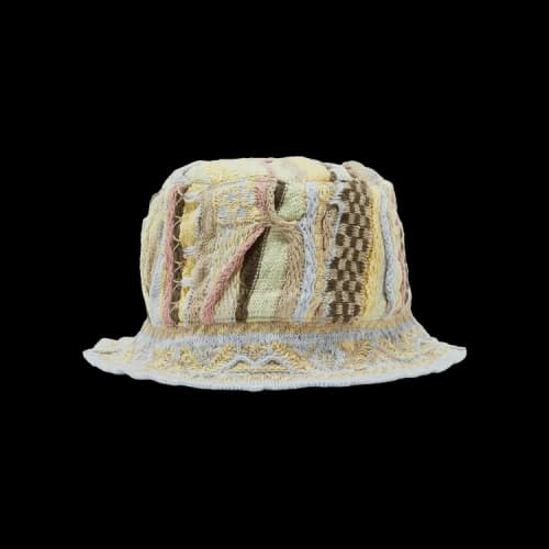 Kapital 7G Knit Gaudy Bucket Hat 'Yellow'