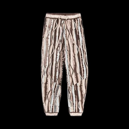 Kapital 7G Knit Gaudy Sweat Pants 'Brown'