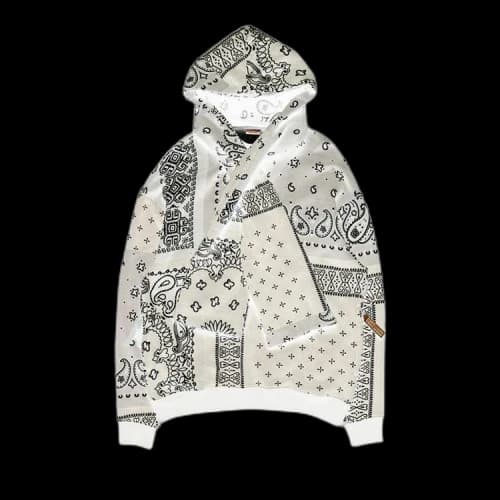 Kapital Bandana Kesa Hoodie 'Ecru'