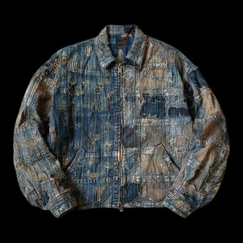 Kapital Boro T-Back Drizzler Jacket 'Indigo'