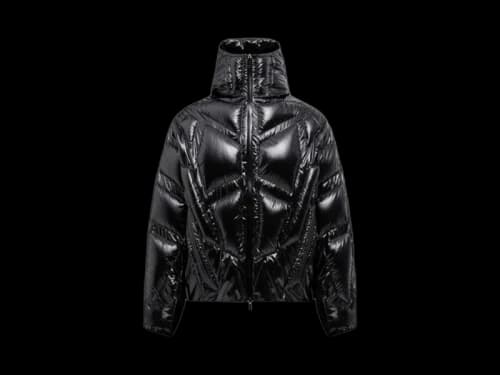 Moncler x A$AP Rocky Bahianinha Hooded Short Down Jacket Black