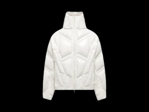 Moncler x A$AP Rocky Bahianinha Hooded Short Down Jacket Bright Blue