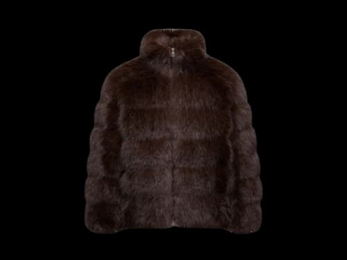 Moncler x A$AP Rocky AWGE Maya Short Down Jacket Brown