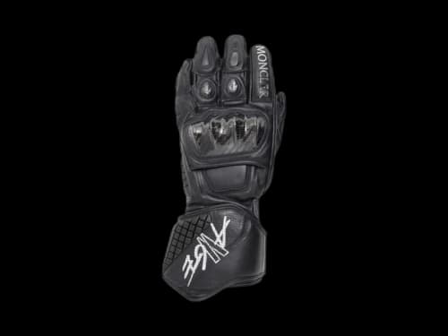 Moncler x A$AP Rocky Leather Gloves Black