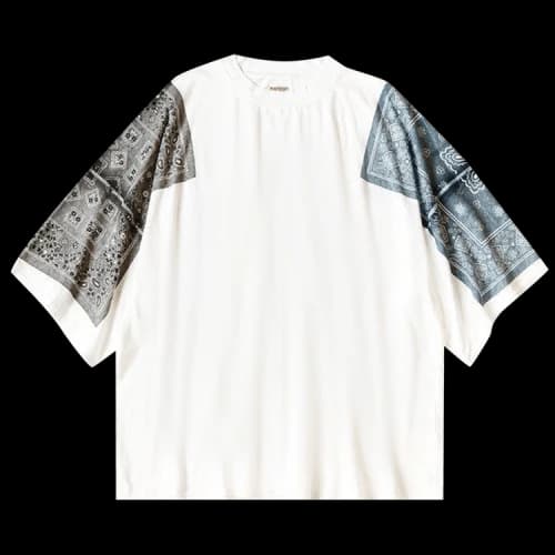Kapital Jersey Bandanna Huge T-Shirt (Cookie) 'Sax'
