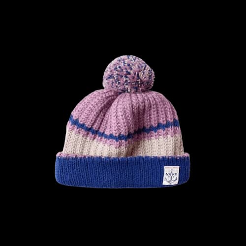 Kapital 3G Wool Cable Knit Cap 'Purple'