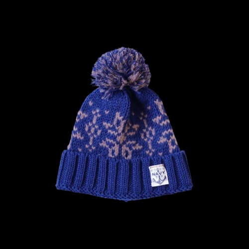 Kapital 3G Wool Snow Knit Cap 'Purple'