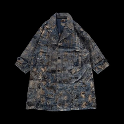 Kapital Boro Cavalier Coat 'Indigo'