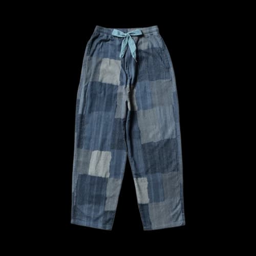 Kapital Cotton Linen Tugihagi Easy Pants 'Navy'