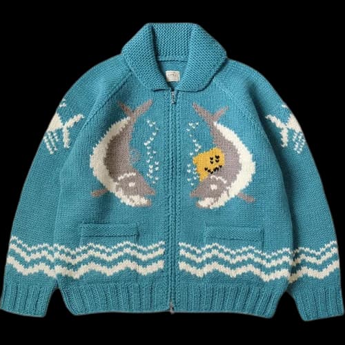 Kapital fish-embellishment cardigan