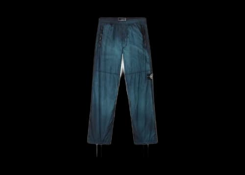 Stone Island Skin Touch Nylon-TC Corrosion Treatment Loose-fit Joggers Black