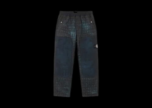 Stone Island Nylon Reps-TC Corrosion Treatment Loose-fit Joggers Black