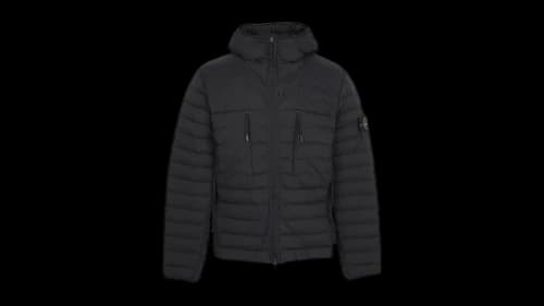 Stone Island Padded Jacket Black