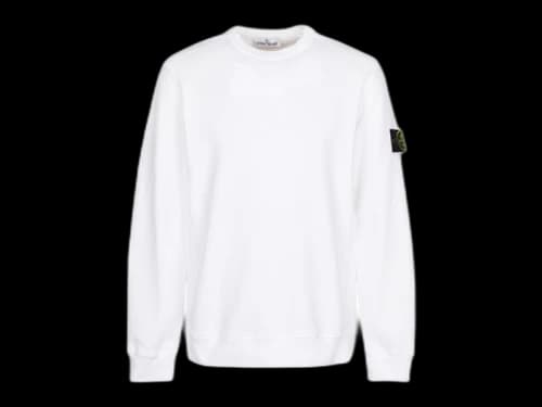 Stone Island Fleece Crewneck White