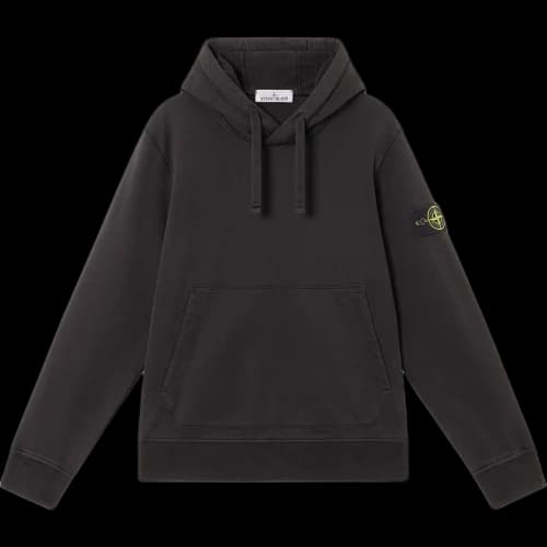 Stone Island Hood Sweatshirt Black