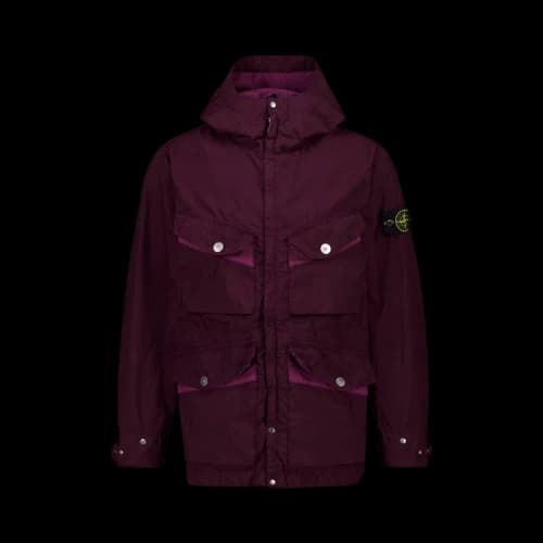 Stone Island Short Parka 'Amaranth'