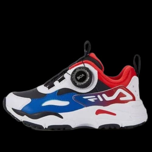 (PS) FILA BOA Running Shoes 'White Blue Red'