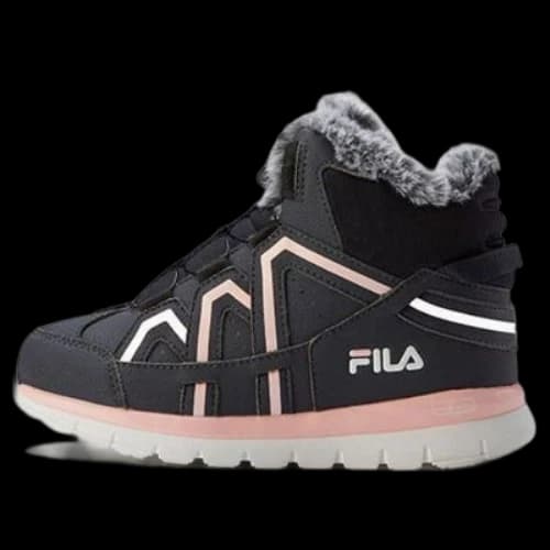 (PS) FILA Ankle Boot 'Black Pink'