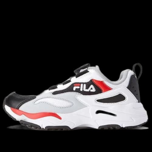 (GS) FILA Classic Sports Shoes 'White Red Black'