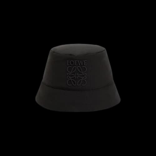 Loewe Puffer Bucket Hat 'Black'