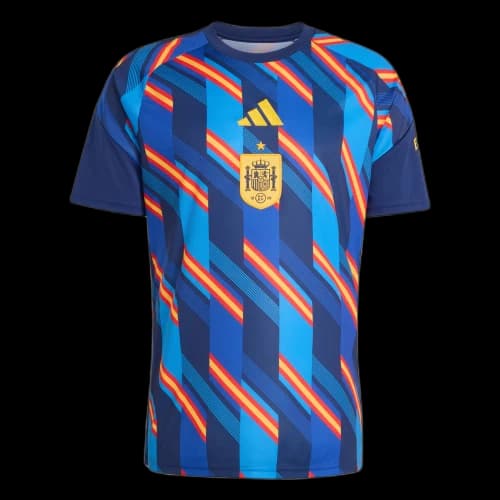 adidas Spain 26 Home Pre Match Jersey Asia Sizing 'Dark Blue'