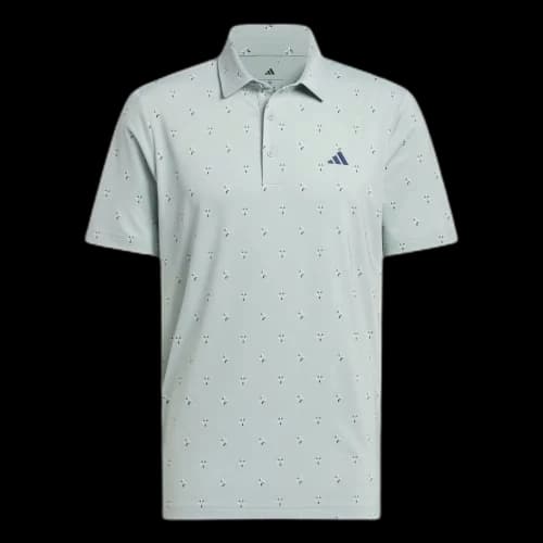 adidas Ultimate365 Essence Print Climacool Polo Shirt Wonder Sage
