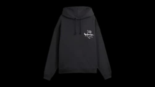 Y-3 Merch Hoodie Black