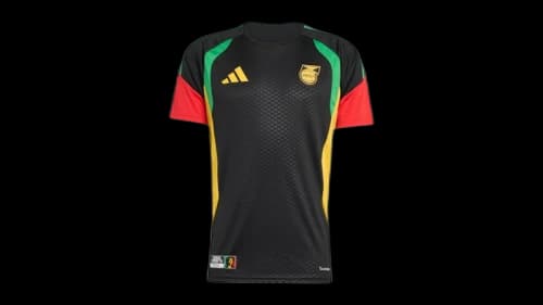 adidas Jamaica 2026 Bob Marley Tiro Jersey Black
