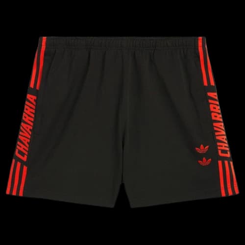 adidas x Willy Chavarria Gym Shorts Blackred