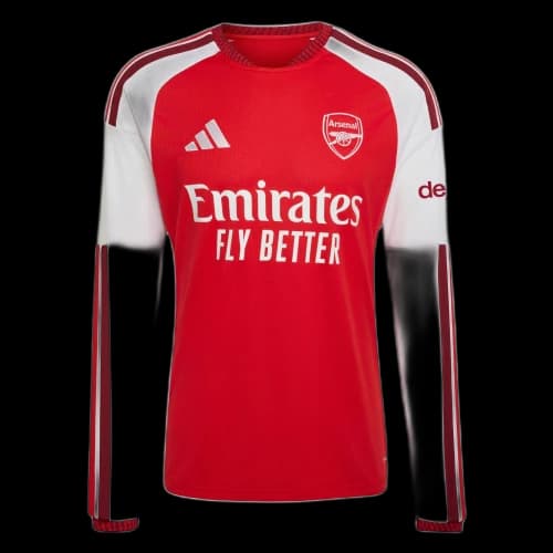 adidas Arsenal FC 26/27 Home Long Sleeve Jersey Asia Sizing 'Better Scarlet'