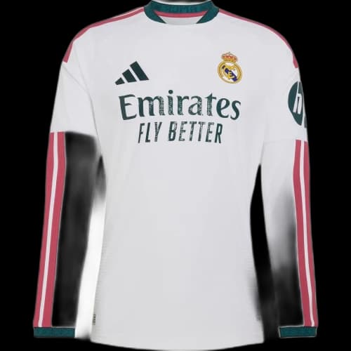 adidas Real Madrid 26/27 Home Authentic Long Sleeve Jersey Asia Sizing 'White'