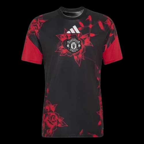 adidas Manchester United 26/27 Pre Match Jersey Asia Sizing 'Mufc Red'