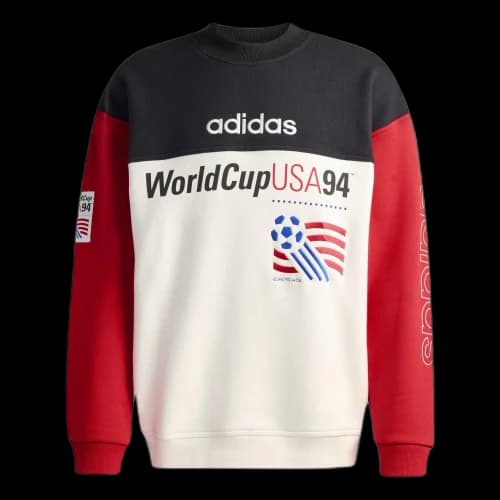 adidas World Cup USA Graphic Sweatshirt 'Black White Red'