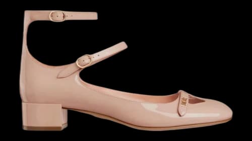 Dior Aime Ballerina Pumps Beige