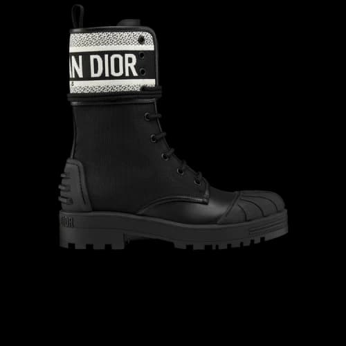 Dior D-Major Ankle Boot 'Black White' (Women's)