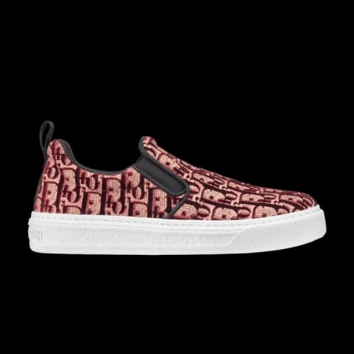 Dior Solar Slip-On 'Dior Oblique - Burgundy' (Women's)