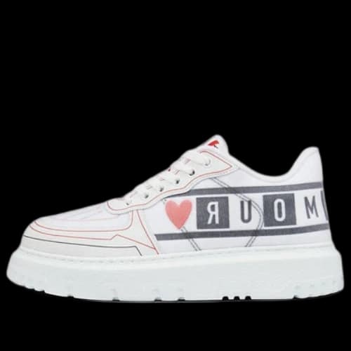 DIOR Addict Sneaker 'DIORamour D Chess Heart - White' (Women's)