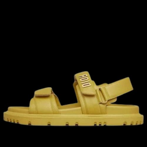 DIORact Sandal Saffron Yellow Lambskin (Women's)
