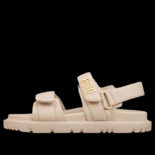 DIORact Sandal Powder Beige Lambskin (Women's)