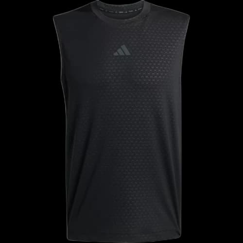 Adidas D4T Tank Tops Men's Black Crew Neck Moderate
