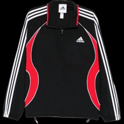 Adidas stripe-detail jacket