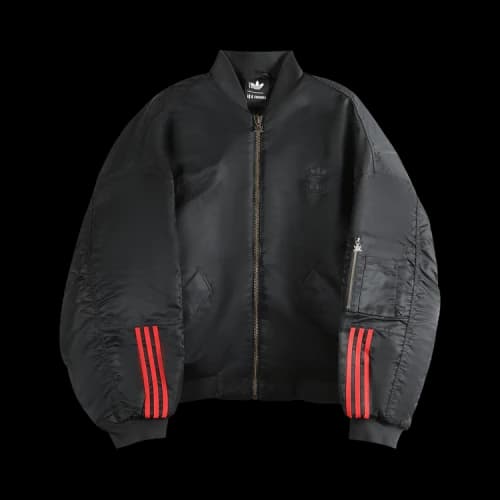 Adidas x Willy Chavarria Satin Bomber Jacket (Asia Sizing) 'Black'