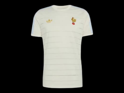 adidas France Rugby 120 Years Crunch T-shirt Off White