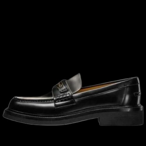 DIOR Boy Loafer White Brushed Calfskin (Women's)