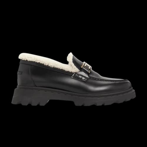 Dior Code Loafer 'Black Sherpa' (Women's)