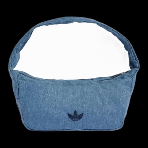 Adidas Originals Cotton Twill Shoulder Bag Small Unisex Denim Blue