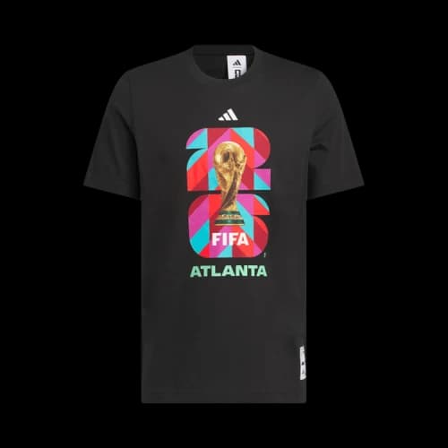 adidas FIFA World Cup 26 Host City Atlanta Graphic T-Shirt Black