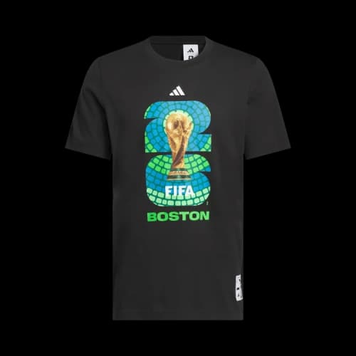 Adidas FIFA World Cup 26 Host City Boston Graphic T-Shirt 'Black'